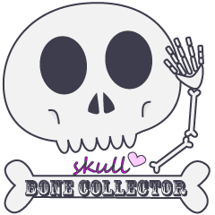 Bone Collector skull animation