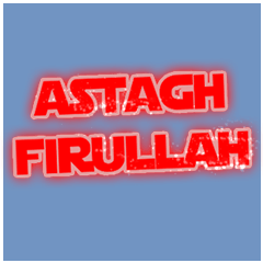 Moslem Daily Text - Animated Neon Light
