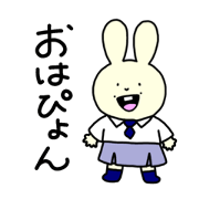 Rabbit Stickers (everyday life)