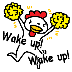 (English)Wake up!It's time!Wake up!
