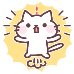 Nya-kun's expression sticker