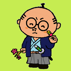Funny Aged Man (SAMURAI version)