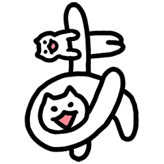 ねこひらがなフォントその1 あ り Line スタンプ Line Store ねこひらがなフォントその1 あ り Line スタンプ Line Store