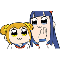 Animated Pop Team Epic Sound Stickers 3 Line Stickers Line Store