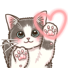 やさしい子猫のポップアップスタンプ2 Line スタンプ Line Store やさしい子猫のポップアップスタンプ2 Line スタンプ Line Store