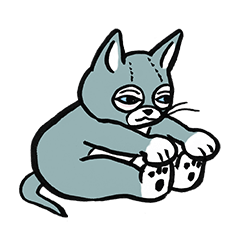 Higuchi Yuko's Nyanko the cat – LINE stickers | LINE STORE