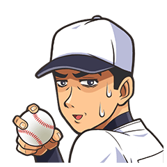 Captain of the baseball club substitutes