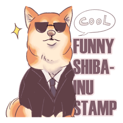 Everyday funny shiba inu sticker