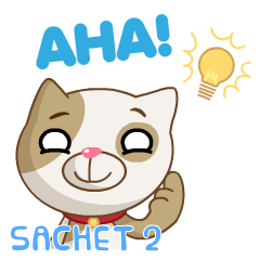Choco Cat - Animated Sachet 2