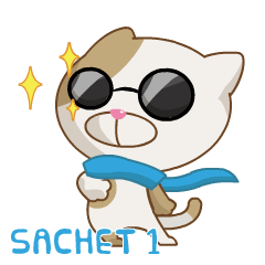 Choco Cat - Animated Sachet 1