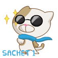 Choco Cat - Animated Sachet 1