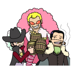 One Piece わに 鷹 ドフィのスタンプ Line スタンプ Line Store One Piece わに 鷹 ドフィのスタンプ Line スタンプ Line Store