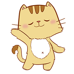 Brown Funny Cat (EN)