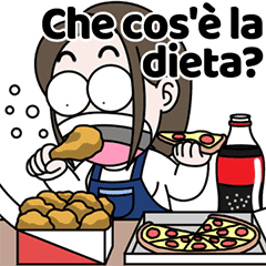 可愛い女の子 Youngmi 2 イタリア語 Line スタンプ Line Store 可愛い女の子 Youngmi 2 イタリア語 Line スタンプ Line Store