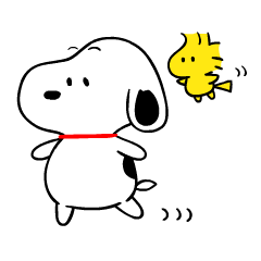 Snoopy Onomatopoeia Stickers