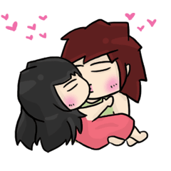 Animated Cute Hui: Sweet lovers 2