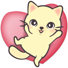 A cat Neko-chan stickers 2