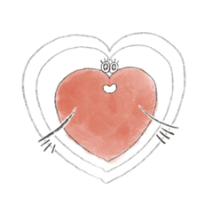 HEART-chan Stickers