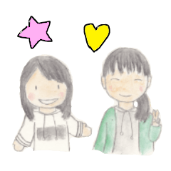 Miyu & Yuri's Sticker
