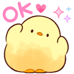 Soft and Cute Chick 3 (Animated)