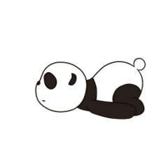 Panda move panda Animated