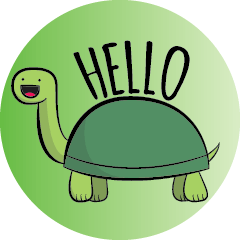 Koera Koera I Like Turtles Line Stickers Line Store