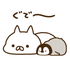 Penguin And Cat Days3 Line Stickers Line Store