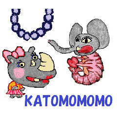 Katomomomo Sticker
