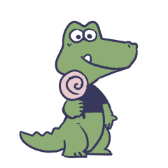 Crocodile sticker sales