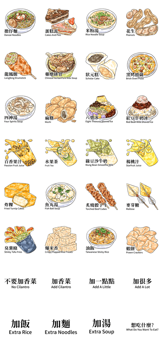 台湾夜市美味しい食べ物 6 Lineクリエイターズスタンプ Stamplist 台湾夜市美味しい食べ物 6 Lineクリエイターズスタンプ Stamplist