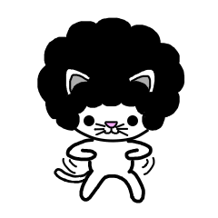 Funky Afro Cat 2