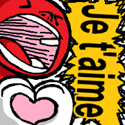 (French)The shouting man