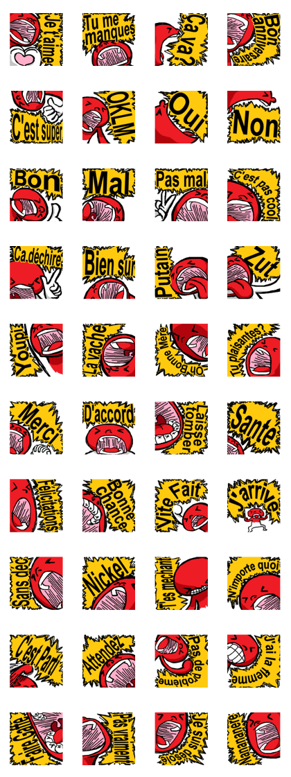 (French)The shouting man