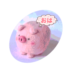 まんまる子豚の吹き出しイラストスタンプ Line スタンプ Line Store まんまる子豚の吹き出しイラストスタンプ Line スタンプ Line Store