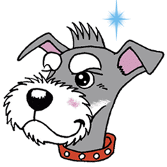 シュナウザー犬ロッキー2 Line スタンプ Line Store シュナウザー犬ロッキー2 Line スタンプ Line Store