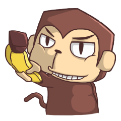 猴懶蕉蕉你系列貼圖！(無字版本)