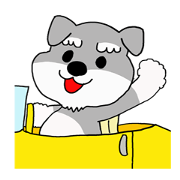 Schnauzer kawaii