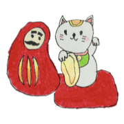Dharma doll and cat