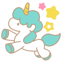 bashful lovely unicorn