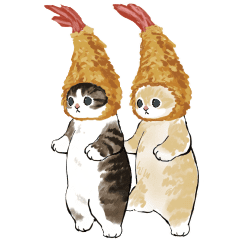 The Shrimp And Kitten Line Stickers Line Store