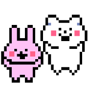 Dot animal sticker