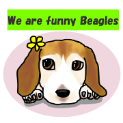 We are funny Beagles English version