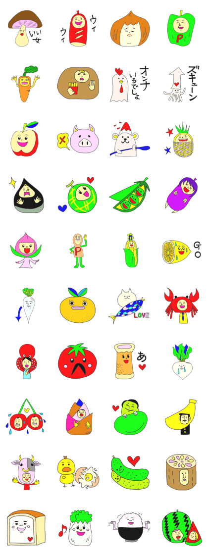 Collection of the ingredients.