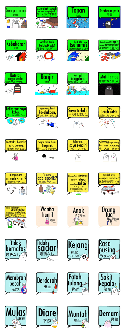 SOS Japanese [ 2 ] Indonesian