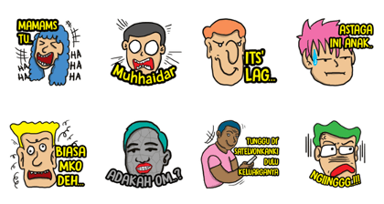 MAKASSAR CRAZY STICKER 2