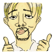 2 nasal hairs sticking out your nose.