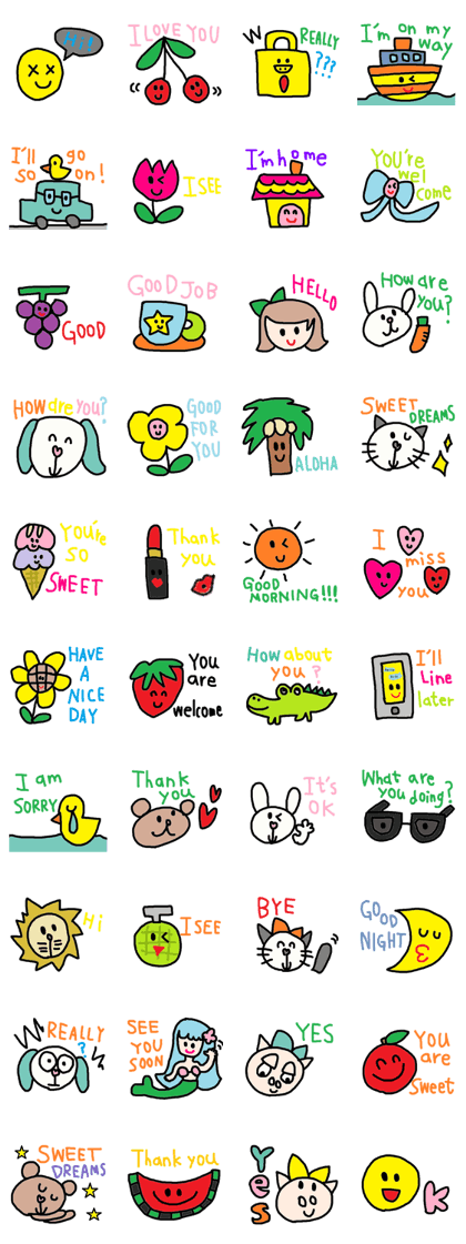 Lilo english sticker120