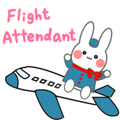 Flight Attendant Rabbit