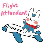 Flight Attendant Rabbit