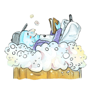 Life is such as foam.